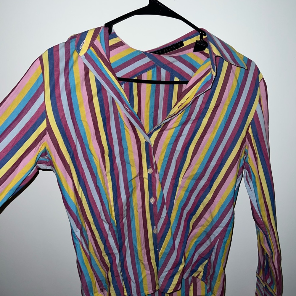 colorful button up - Picture 2 of 2